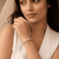 The Wishbone Chevron Bangle