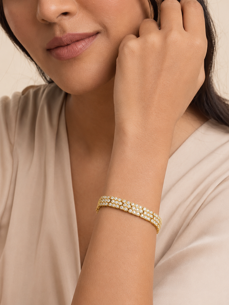 Solène Luxe Tennis Bracelet