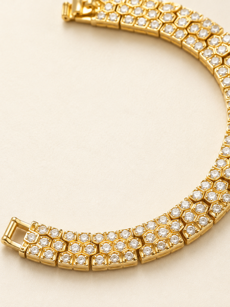 Solène Luxe Tennis Bracelet