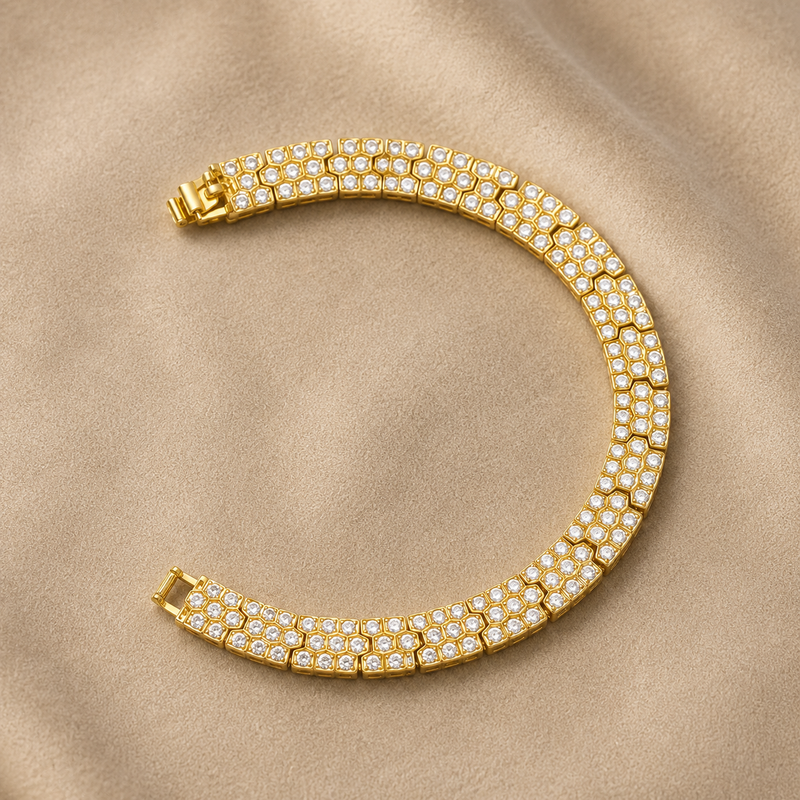 Solène Luxe Tennis Bracelet