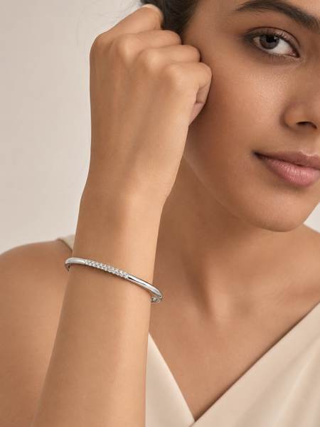 Éclat Slim Pavé Bangle