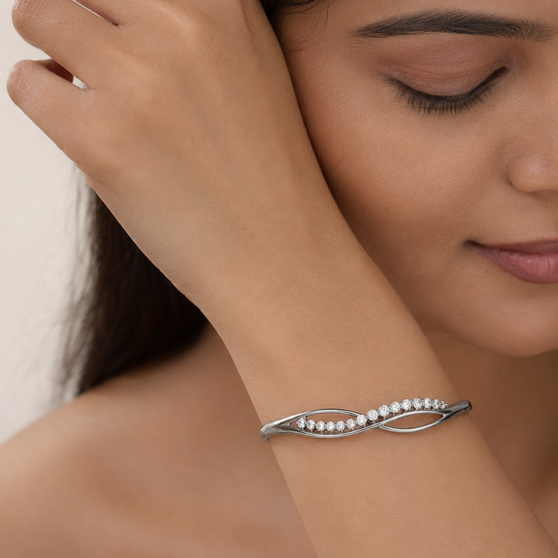 Elowen Infinity Bangle