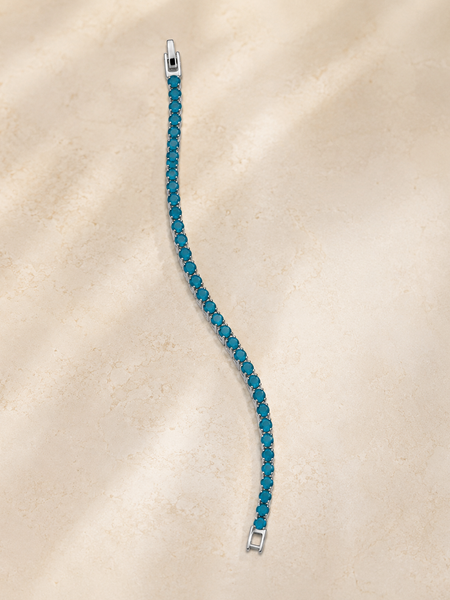 Lagoon Tennis Bracelet