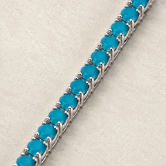 Lagoon Tennis Bracelet