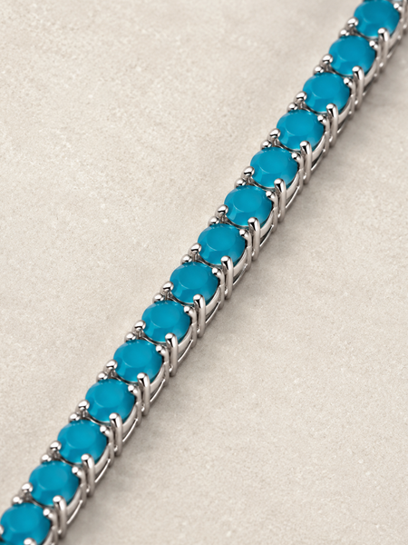 Lagoon Tennis Bracelet