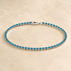 Lagoon Tennis Bracelet
