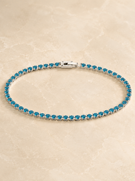Lagoon Tennis Bracelet