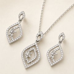 Celestia Bloom Pendant Set
