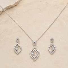 Celestia Bloom Pendant Set