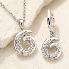 Serelune Spiral Pendant Set