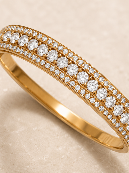 Aurelia Halo Bangle