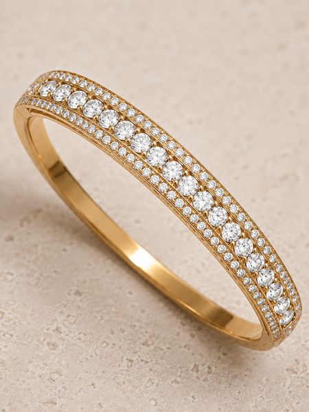 Aurelia Halo Bangle