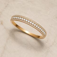 Aurelia Halo Bangle