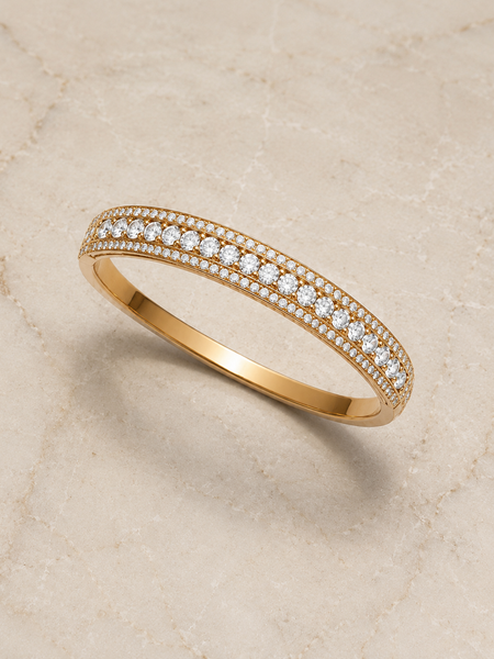 Aurelia Halo Bangle