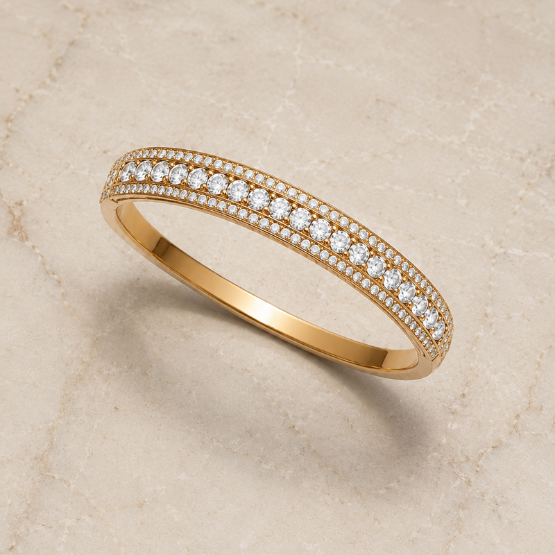 Aurelia Halo Bangle