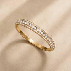 Aurelia Halo Bangle