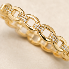 Lunéa Link Bangle