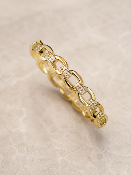 Lunéa Link Bangle