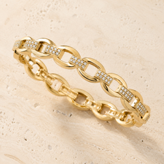 Lunéa Link Bangle