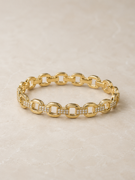 Lunéa Link Bangle