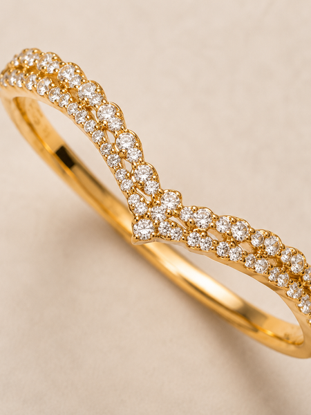 Aurielle Infinity Twist Bangle