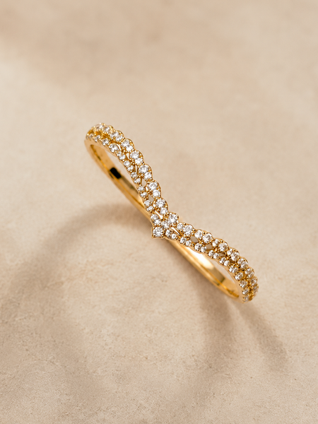Aurielle Infinity Twist Bangle