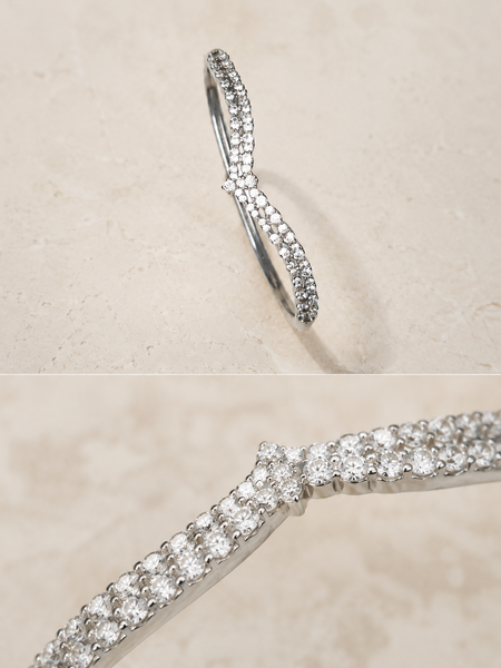 Celestia Twist Tennis Bangle