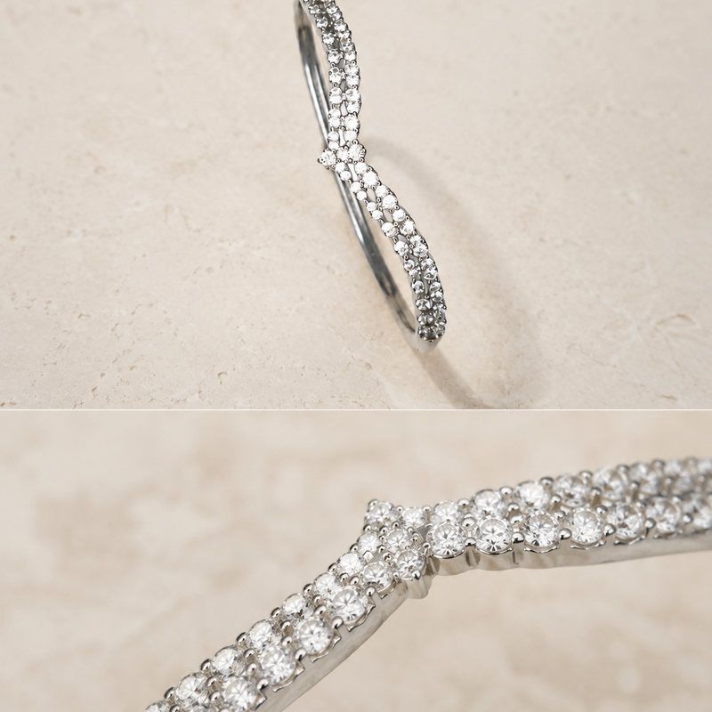 Celestia Twist Tennis Bangle