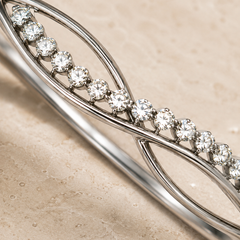 Elowen Infinity Bangle