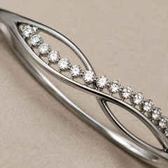 Elowen Infinity Bangle