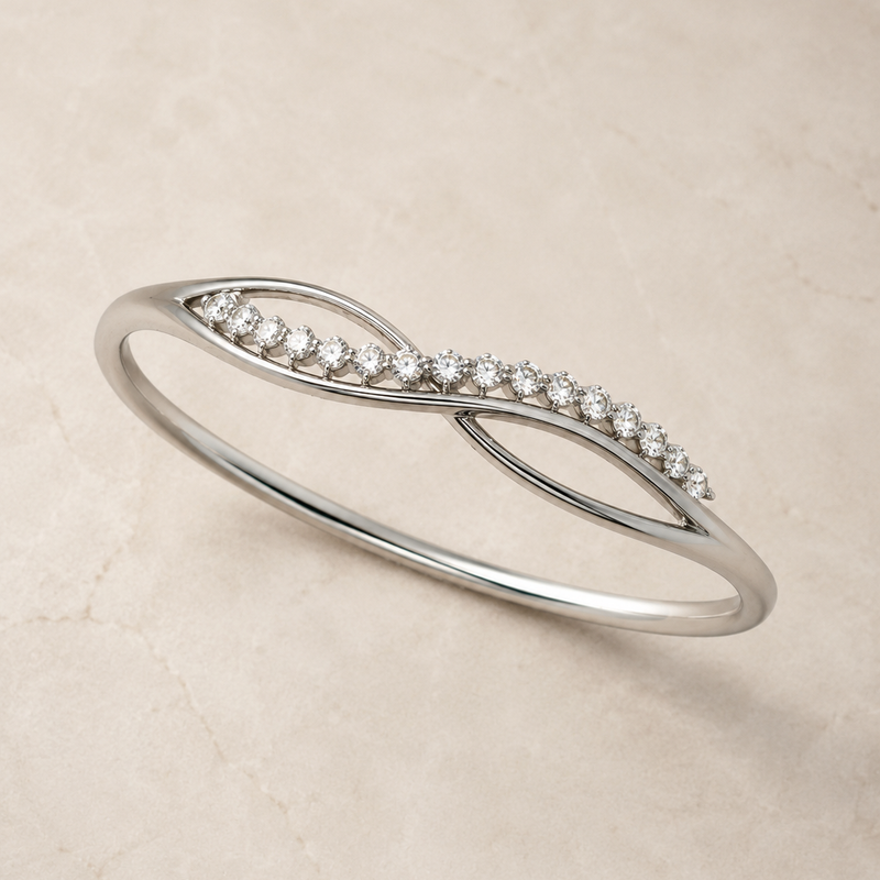 Elowen Infinity Bangle