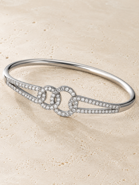 Éterne Link Pavé Bangle