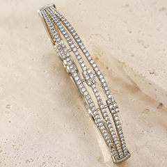Astra Parallel Pavé Bangle