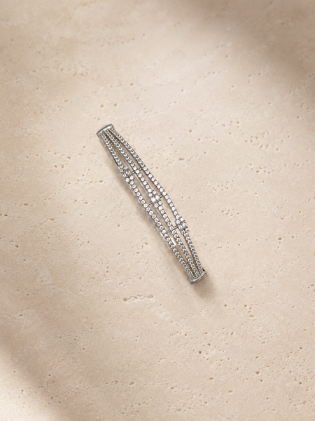Astra Parallel Pavé Bangle