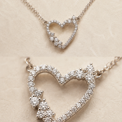 Amora Open Heart Necklace