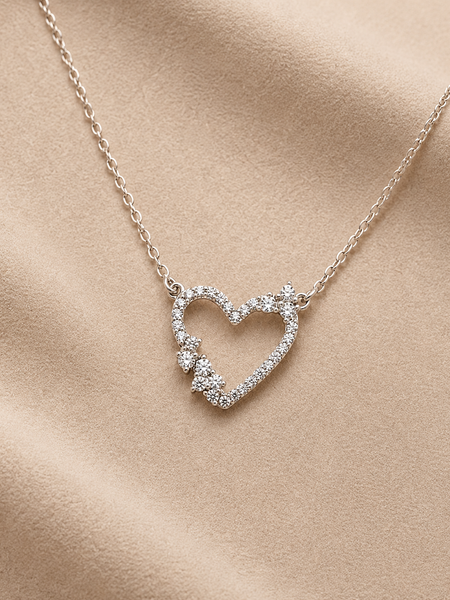 Amora Open Heart Necklace