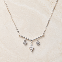 Celestia Charm Drop Necklace