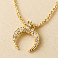 Lunara Crescent Necklace
