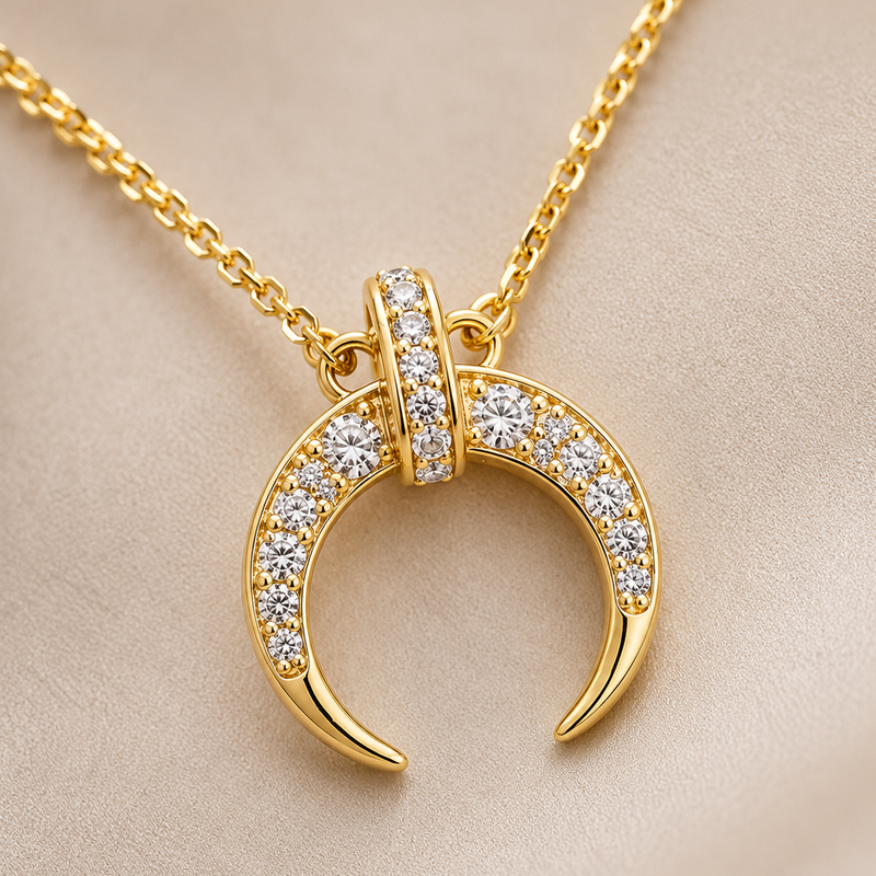 Lunara Crescent Necklace