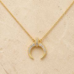 Lunara Crescent Necklace