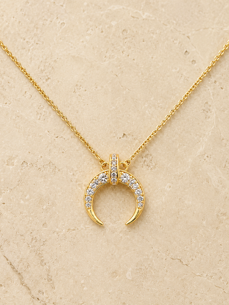Lunara Crescent Necklace