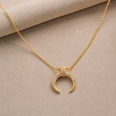 Lunara Crescent Necklace