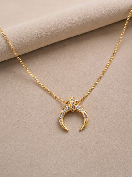 Lunara Crescent Necklace