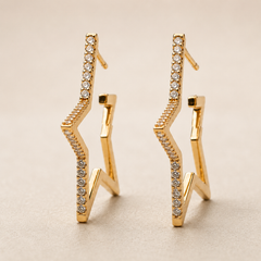 Nova Star Outline Hoops