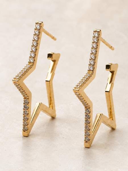 Nova Star Outline Hoops
