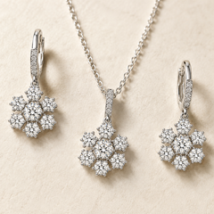Asterelle Bloom Pendant Set