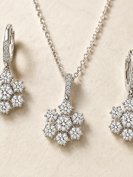Asterelle Bloom Pendant Set
