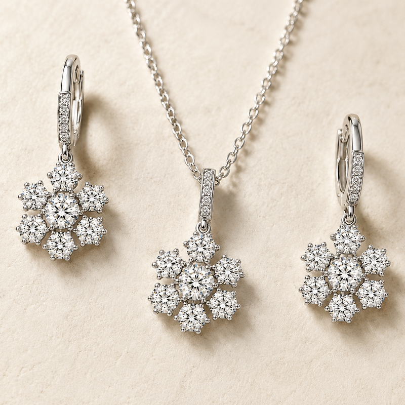 Asterelle Bloom Pendant Set