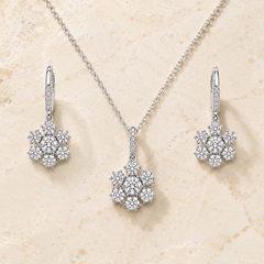 Asterelle Bloom Pendant Set