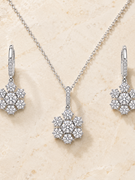 Asterelle Bloom Pendant Set